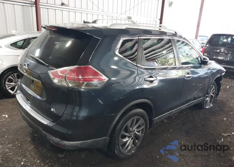 2016 Nissan Rogue Sl из США, поврежденный, VIN 5N1AT2MT5GC769402
